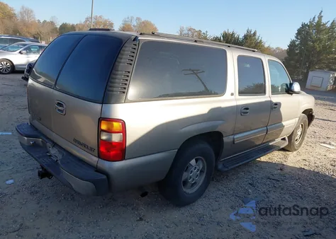 2001 Chevrolet Suburban 1500 Lt from USA, damaged, VIN 1GNFK16T01J200438